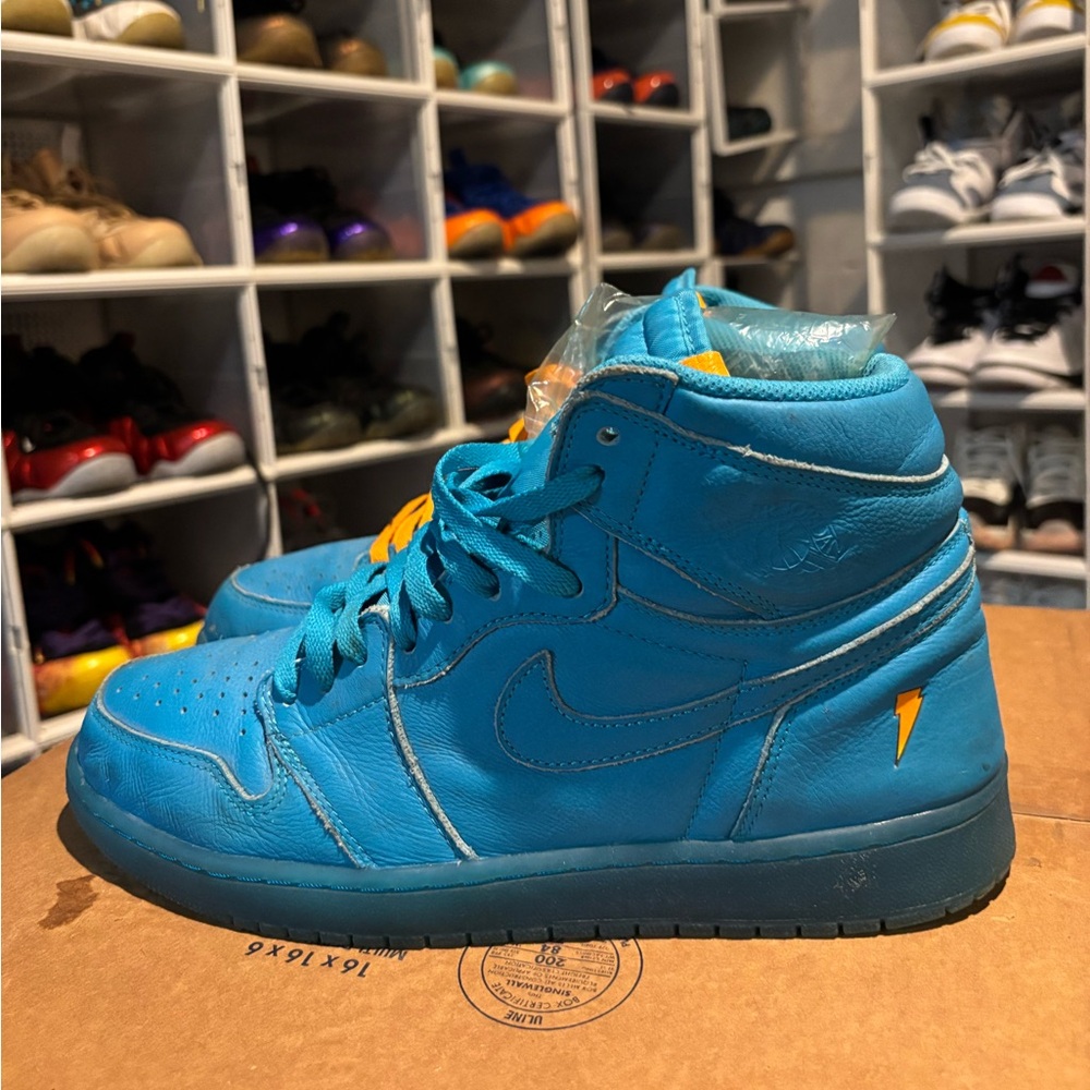Air Jordan 1 Retro Mens Size 12 Nike Blue Gatorade shoes